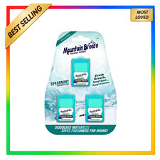 Breath Freshener Strips Sugar Free Spear Mint Flavour Pack of 3 72 Strips