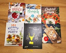 6 Kochbücher – Brunch, Party & Tapas – Chefclub & mehr – Set
