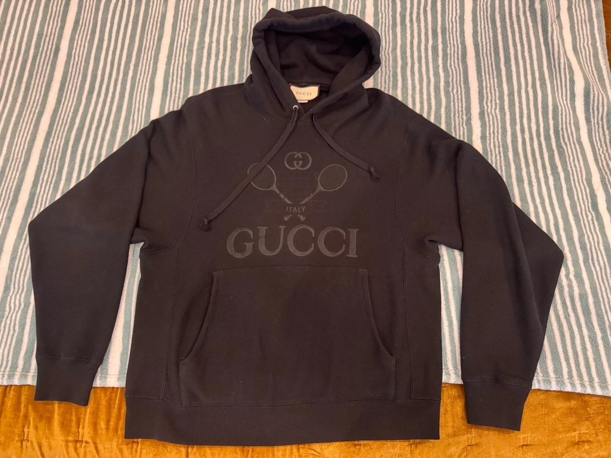 Gucci Cotton Black Hoodies & Sweatshirts for Men for Sale | Shop