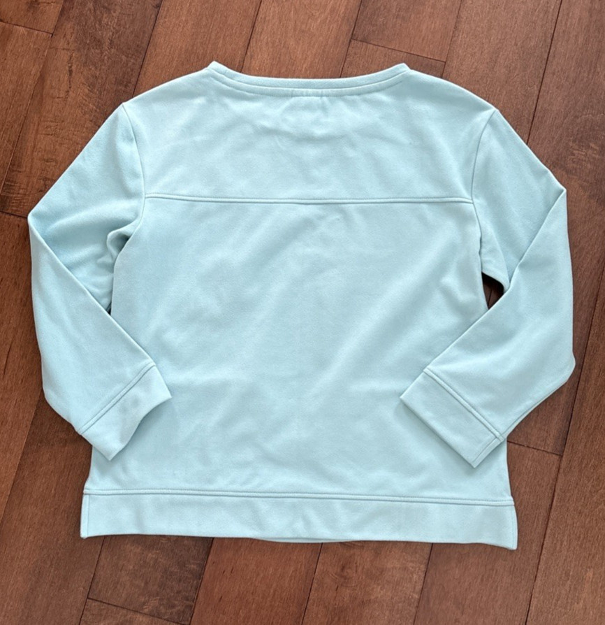 Weekends by Chicos Zip Pocket Pullover Sweater Wo… - image 2