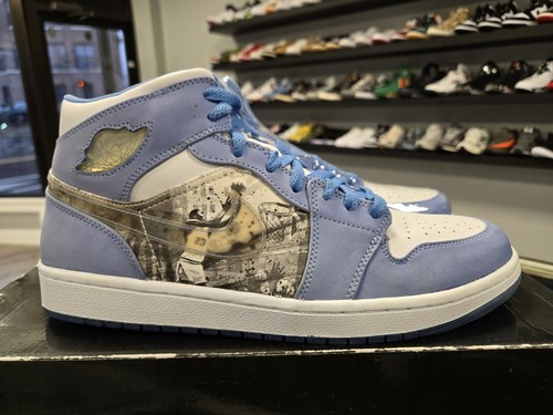 Size 12 - Air Jordan 1 Retro Alpha UNC University Blue 2007 316269-142 EXCELLENT