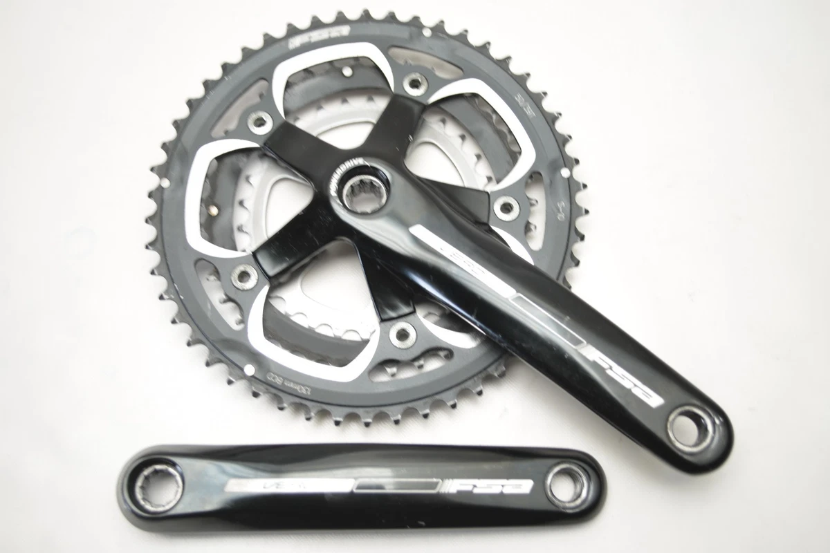 FSA Bicycle Cranksets with Triple Chainrings 172.5 mm Crankarm for