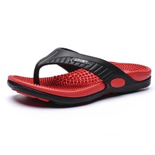 Massage Flip Flops for Men Summer Breathable Beach Shoes Sandals Men Luxury Flip