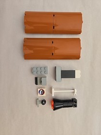 LEGO Creator Sculptures Shuttle Adventure 10213 In 2010 Used Retired