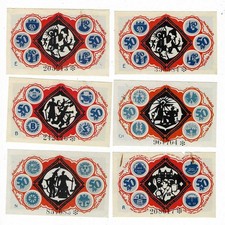 6 Notgeldscheine von Bielefeld