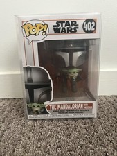 Funko Pop! Vinyl: Star Wars - The Mandalorian w/Grogu - Amazon (Exclusive) #402