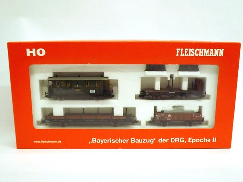 Fleischmann 580908 DRG Epoche II 4-Rad-Waggons Paket (Maßstab HO) Originalverpackt | Condition: Used