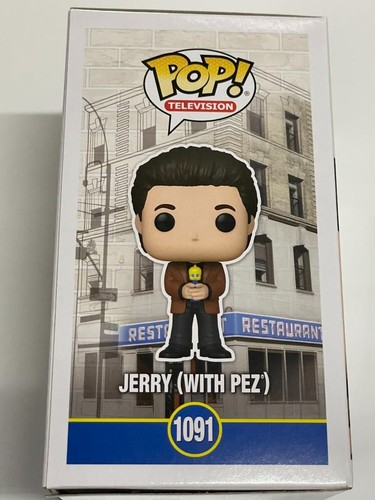 Funko Pop! Seinfeld 1091 JERRY CON PEZ Edición Especial + Protector Pop - Imagen 2 de 10