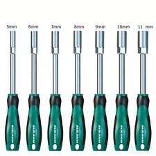 230mm Extra Long Metric Nut Driver Spinner Screwdriver 5mm - 13mm Non-slip Grip