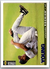 ⚾ 1995 Collector's Choice #446 Eric Young Colorado Rockies