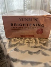 Brightening Caffeine Eyemasks By Yunrun 60 Pieces/30 Pairs Exp 5/27