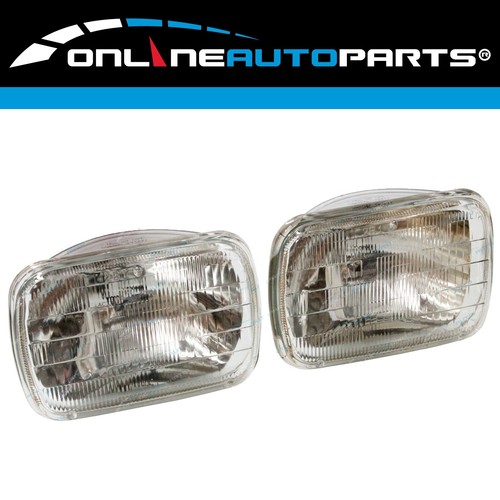 LH+RH Universal Sealed Beam Headlight for Toyota Celica/Supra/MR2 1981-1999 L+R - 第 1/8 張圖片