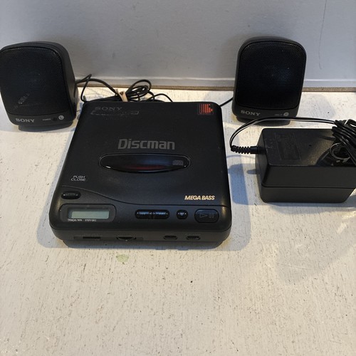 VINTAGE SONY DISCMAN D-11 PERSONAL / PORTABLE (CD) COMPACT DISC PLAYER LAUTSPRECHER - Bild 9 von 11