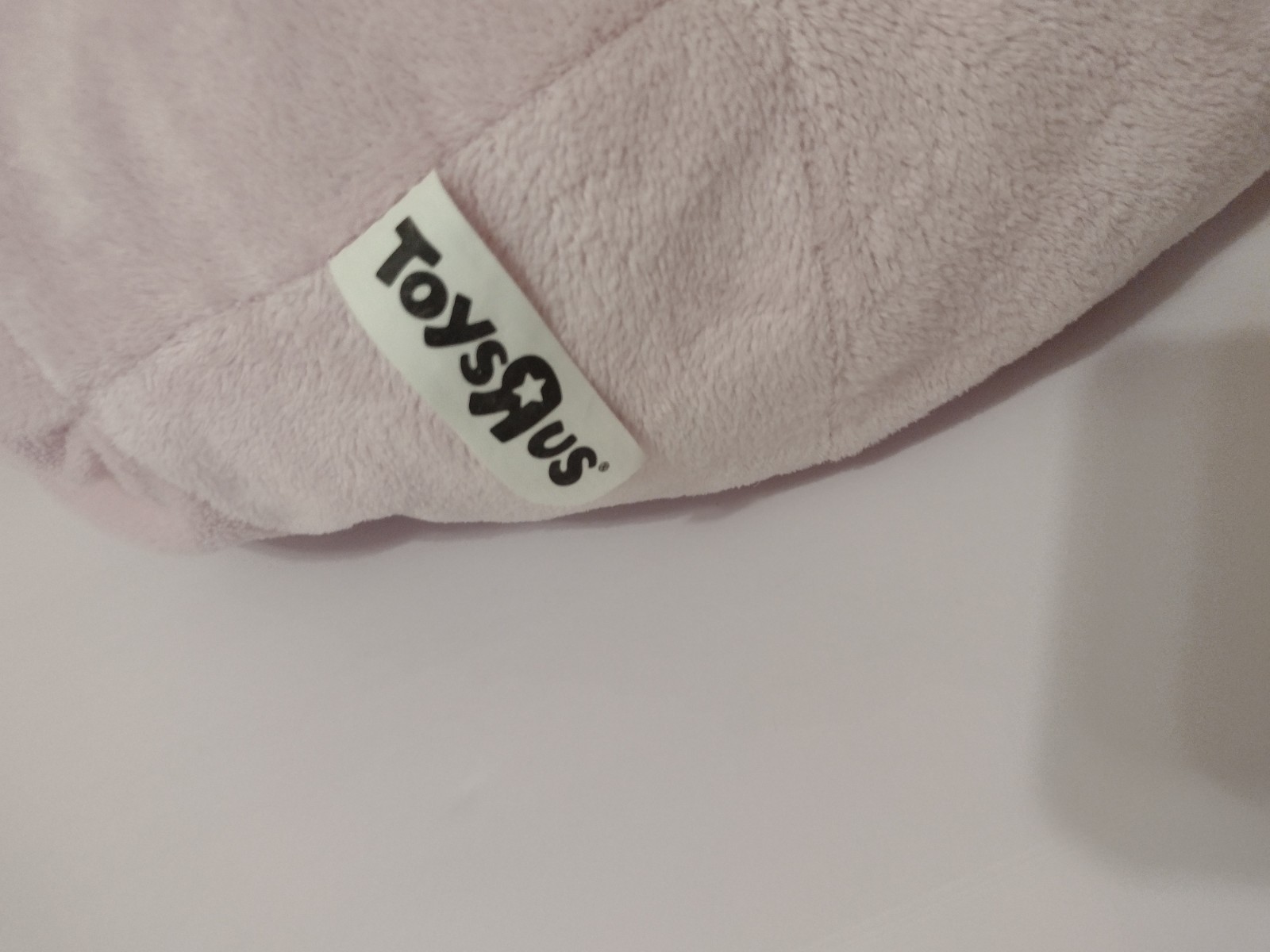 Toys R Us Pink Puppy Dog Floppy Plush Pillow LARGE 24" Soft Stuff Geoffrey 2011