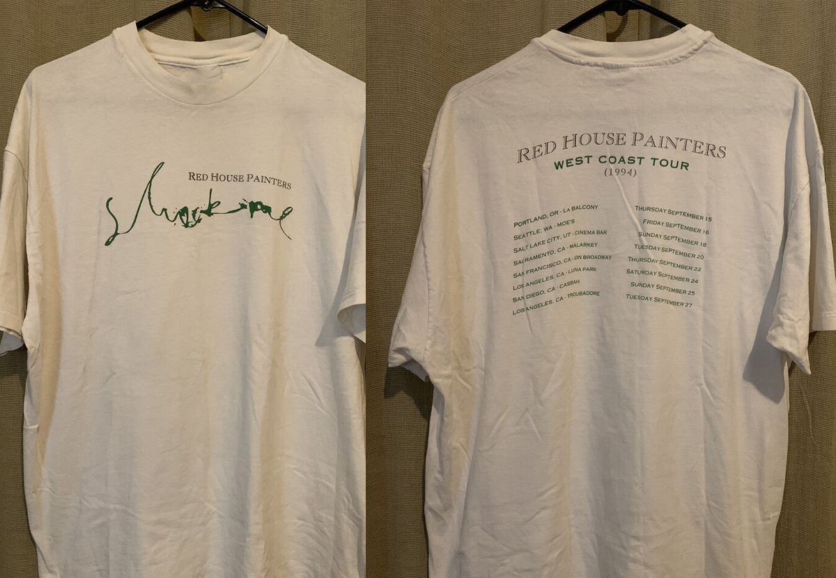 Red House Painters shock me 1994 tour T Shirt Size S-5XL | eBay