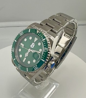 BTC Crypto Bit Coin Watch Stainless Steel 21 Jewel 8215 Movement Automatic