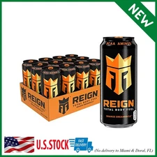Reign Total Body Fuel, Orange Dreamsicle, Fitness & Performance Drink, 16 Fl Oz