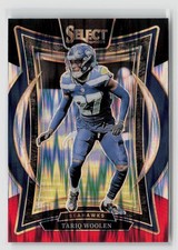 2024 PANINI SELECT CONCOURSE TARIQ WOOLEN #95 BLACK RED SHOCK SEAHAWKS