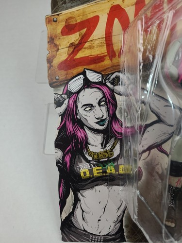 Figura WWE Sasha Banks Zombie Serie 2 Legit Boss Nxt Nueva 2016 Mattel Diva LEER - Imagen 6 de 21