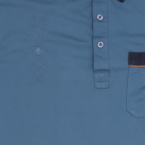 Gabicci Men's Blue Polo Shirt Medium - Picture 12 of 12