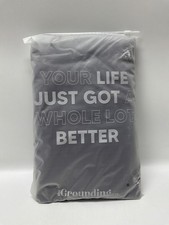 The Grounding Co. Terra Fitted Grounding Bed Sheet - Gray - QUEEN