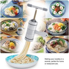 Household Manual Stainless Steel Pasta Maker Noddles Presser Making Machine NEW