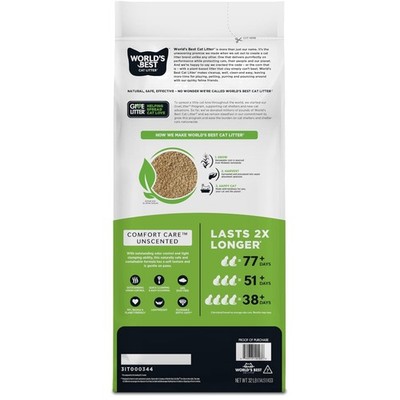Dust-Free Cat Litter - Natural Ingredients, Easy Scooping