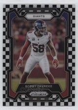 2023 Panini Prizm Black & White Checker Prizm Bobby Okereke #124 0y8p
