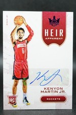 2020-21 Court Kings Kenyon Martin Jr. Heir Apparent RC Violet Auto 34/49 ROOKIE