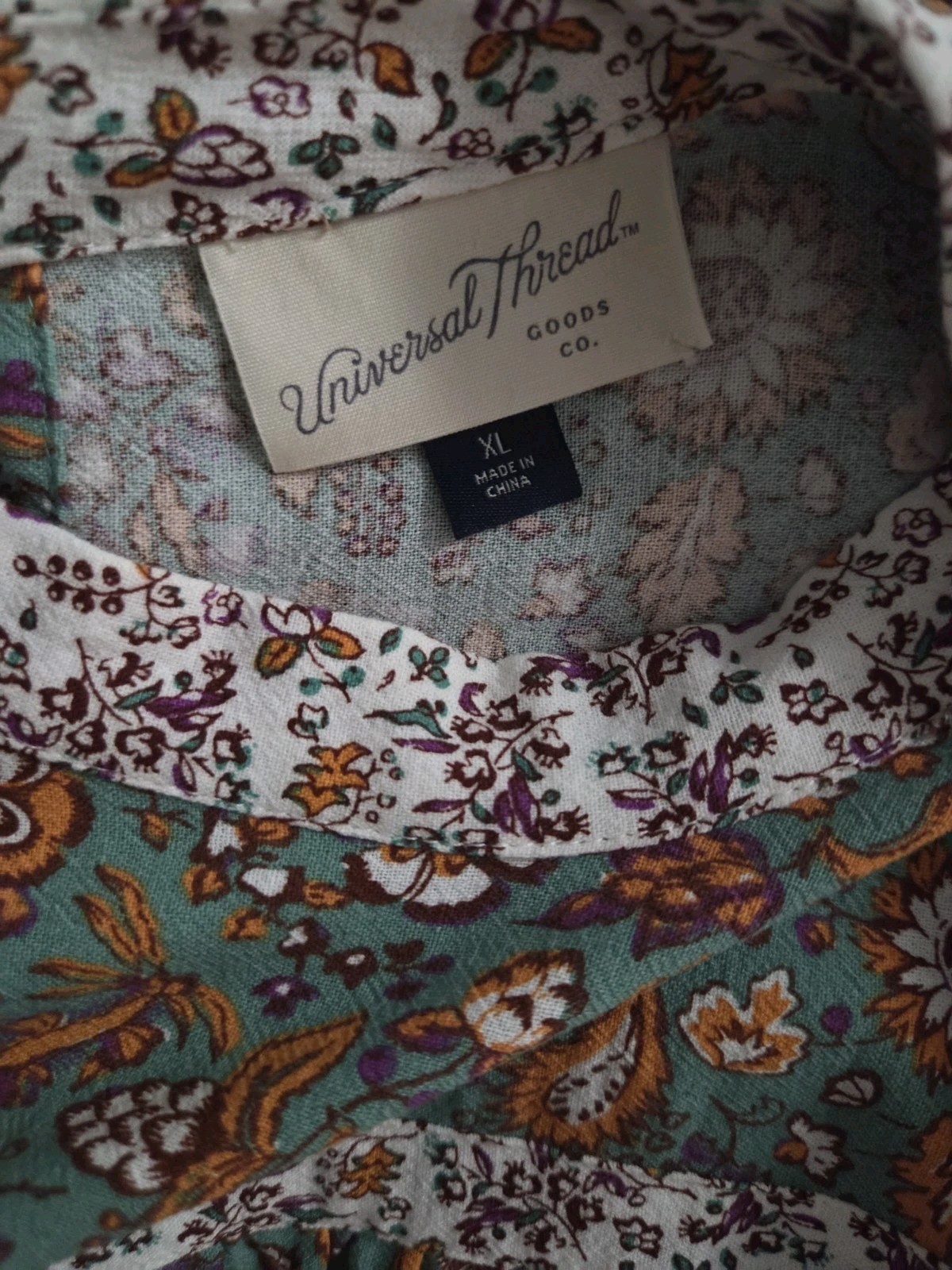 Universal Thread XL Flutter Ruffle Pockets Sleeve… - image 8