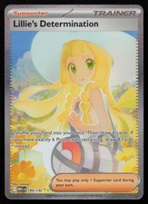 Lillie's Determination 184/132 Special Illustration Rare Mega Evolution NM on eBay