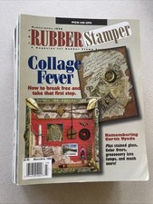 1998, 1999, 2000 Lot Of 12 RUBBER STAMPER Magazines