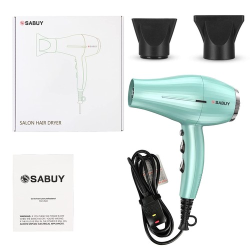 Professional Salon Hair Dryer,2200W Negative Ionic Medium Blow Dryer Low Nois... - 第 7/7 張圖片