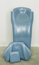 Sirona M1 Polsterset 3-teilig Blau  Behandlungsstuhl Polster Zahnarzt GEPFLEGT