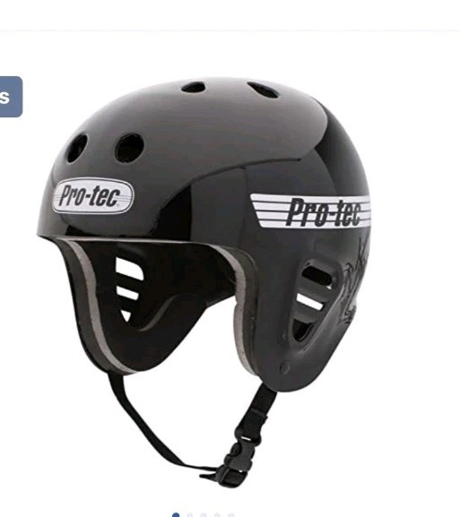 PRO-TEC Full Cut Water Helmet Gloss Black XL (61-62 cm) MPN 