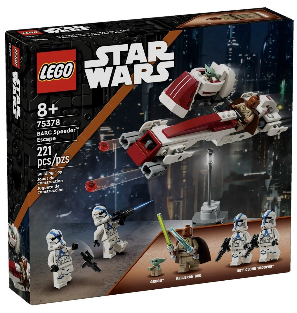 LEGO STAR WARS BARC Speeder Escape Building Set 75378 673419389501