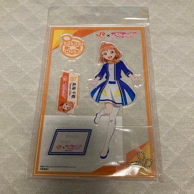JR East Love Live! Sunshine!! Aqours Chika Takami Acrylic Stand | eBay