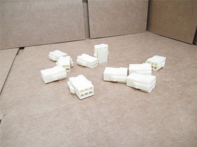 229586 New-No Box; AMP 172160-1 Lot-10 Cap Housings; 6Pos; 2-Row; 600V