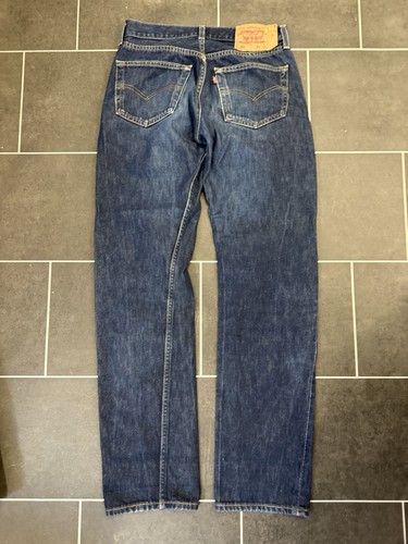 Jeans Levi's 501 vestibilità originale zip mosca vita 31 gamba 34 - Foto 7 di 9