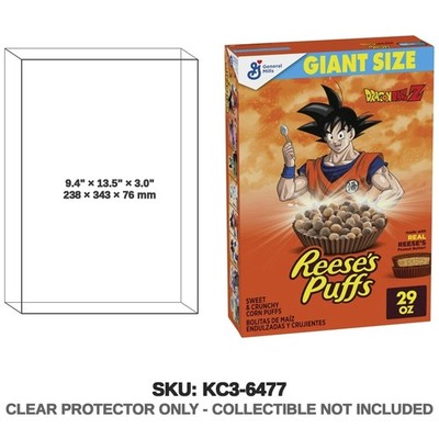 Protector For General Mills Dragon Ball Z Reese's Puff Cereal Giant Size