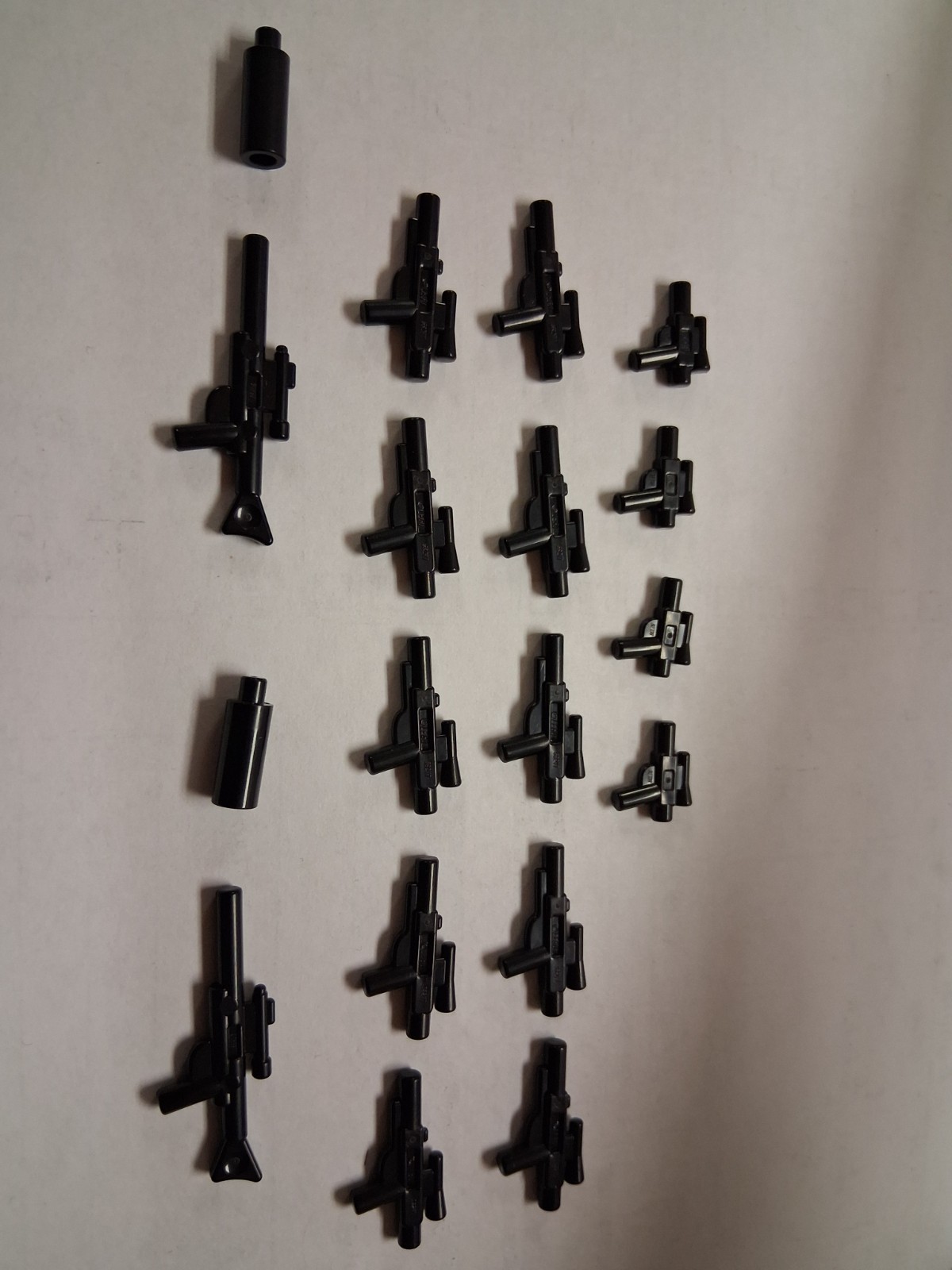 Lego Star Wars Weapons Blasters Lot Pack Of 16 Small Medium Large Blasters