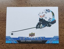 2023-24 Upper Deck Series 1 - UD Canvas - Daniel Sprong #C68 Seattle Kraken