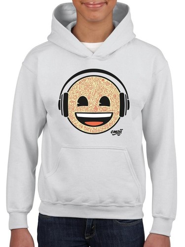 Music Lover Fun Graphic Dj Trendy Graphic Symbol Youth's Hoodie - Picture 1 of 19