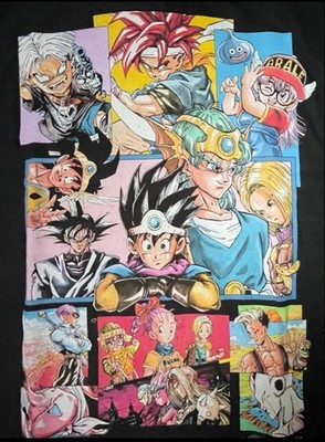 Akira Toriyama T-Shirt XL Geeks Rule Chrono Trigger Dragon Quest Dragon Ball