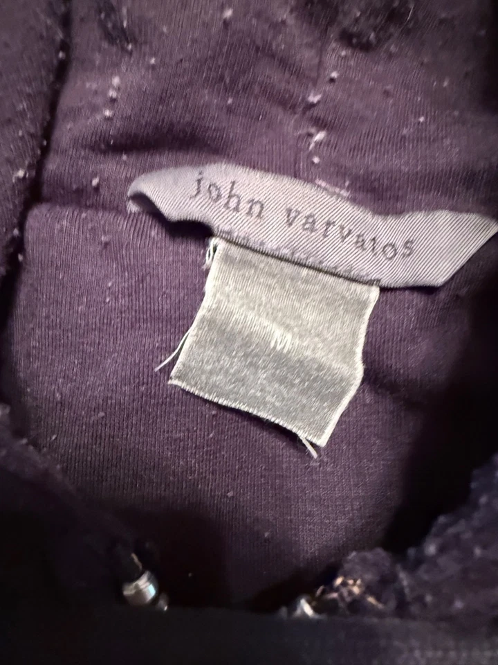 John Varvatos EE. UU. Hombre M SUÉTER SUDADERA CON CAPUCHA T8 Foto 3 de 4