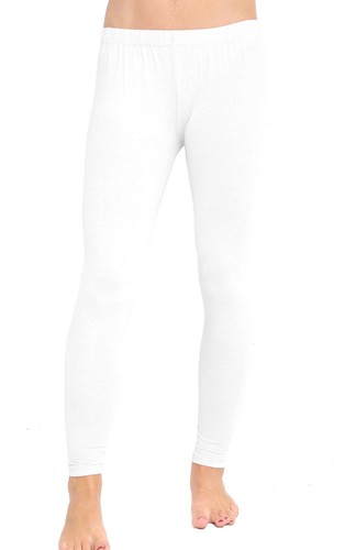 Niños Niñas Leggings Pantalones Completos Lisos Elastizados Estampado Legging 45% Algodón 3-13 años - Imagen 25 de 45