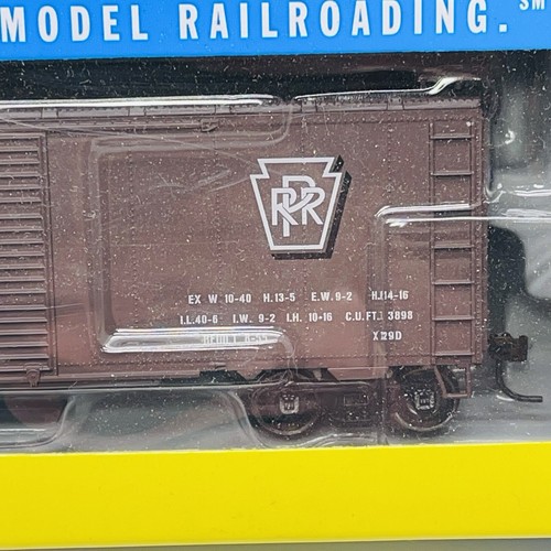 Athearn HO #70054 PENNSYLVANIA RAILROAD 40' Youngstown scatola porta acciaio auto #24037 - Foto 5 di 12