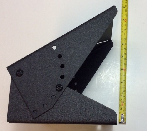 2-Way Radio Floor Mounting Bracket - Large size Universal Hole Pattern - Bild 5 von 8