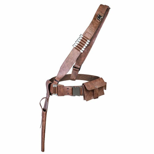 Xcoser The Mandalorian Juego de Cinturón de Cuero Balas de Resina Hebilla de Metal Accesorios - Imagen 11 de 12