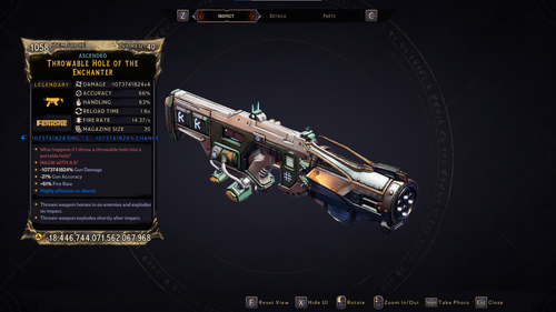 Tiny Tina's Wonderlands GODMODE Weapons XBOX PLAYSTATION PC Modded ONLINE NOW - Picture 40 of 114